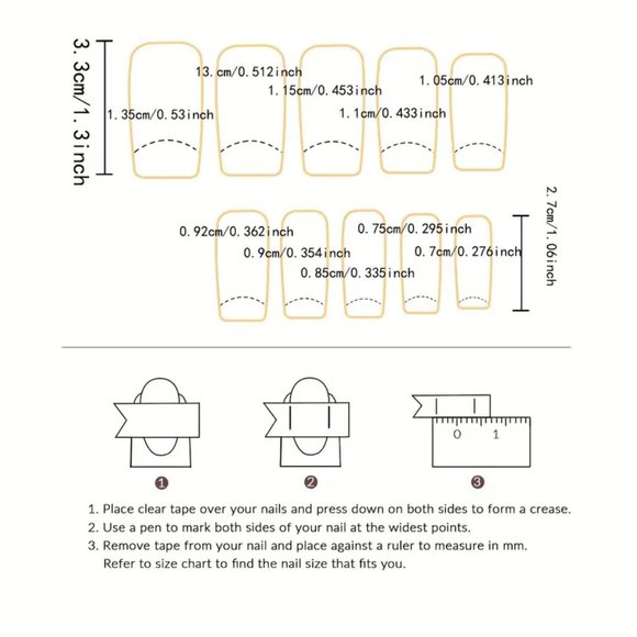 24pcs Glossy Purple Fake Nails with Cute Flower Checkerboard and Rainbow Swirl - Picture 4 of 6